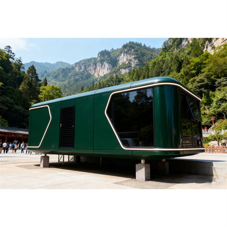 Luxury Custom Capsule House Premium Material With Soundproof Insulated Features best